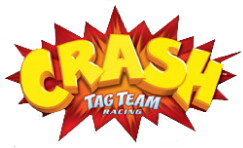 Crash tag team racing logo