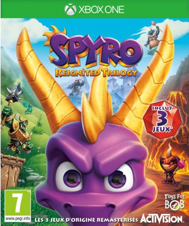 Spyro cover xbox